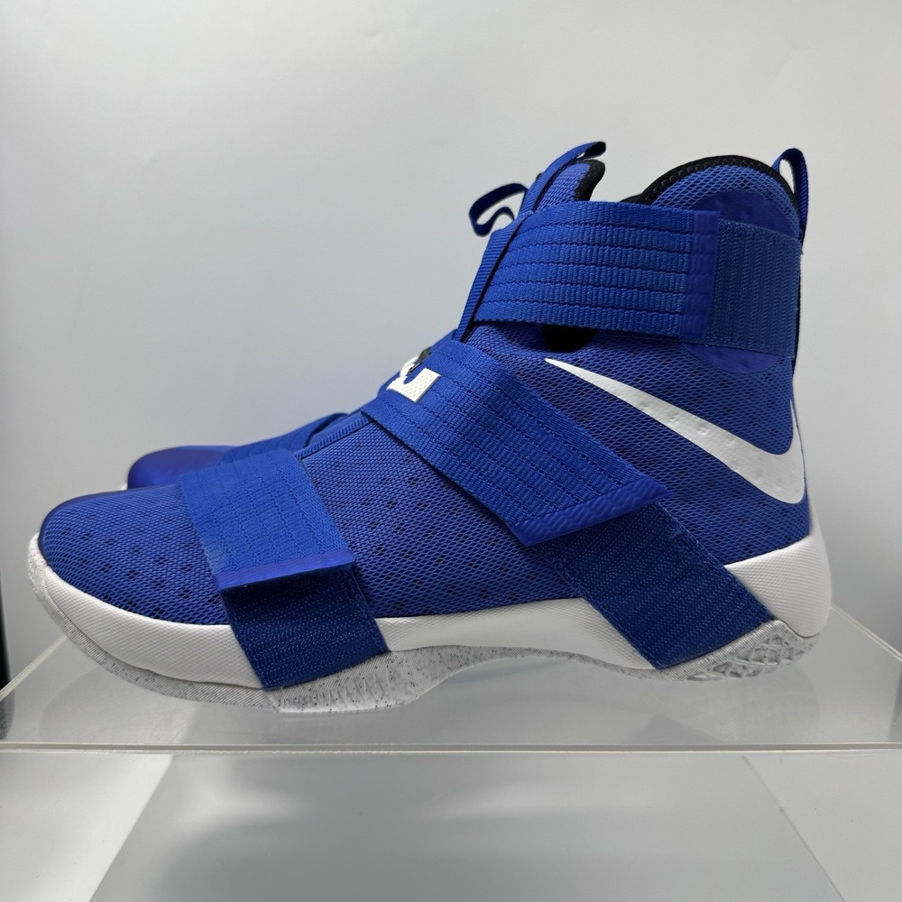 Brand New 2016 Nike LeBron Soldier 10 Game Royal Blue 844374-410 Men's Size 11.5